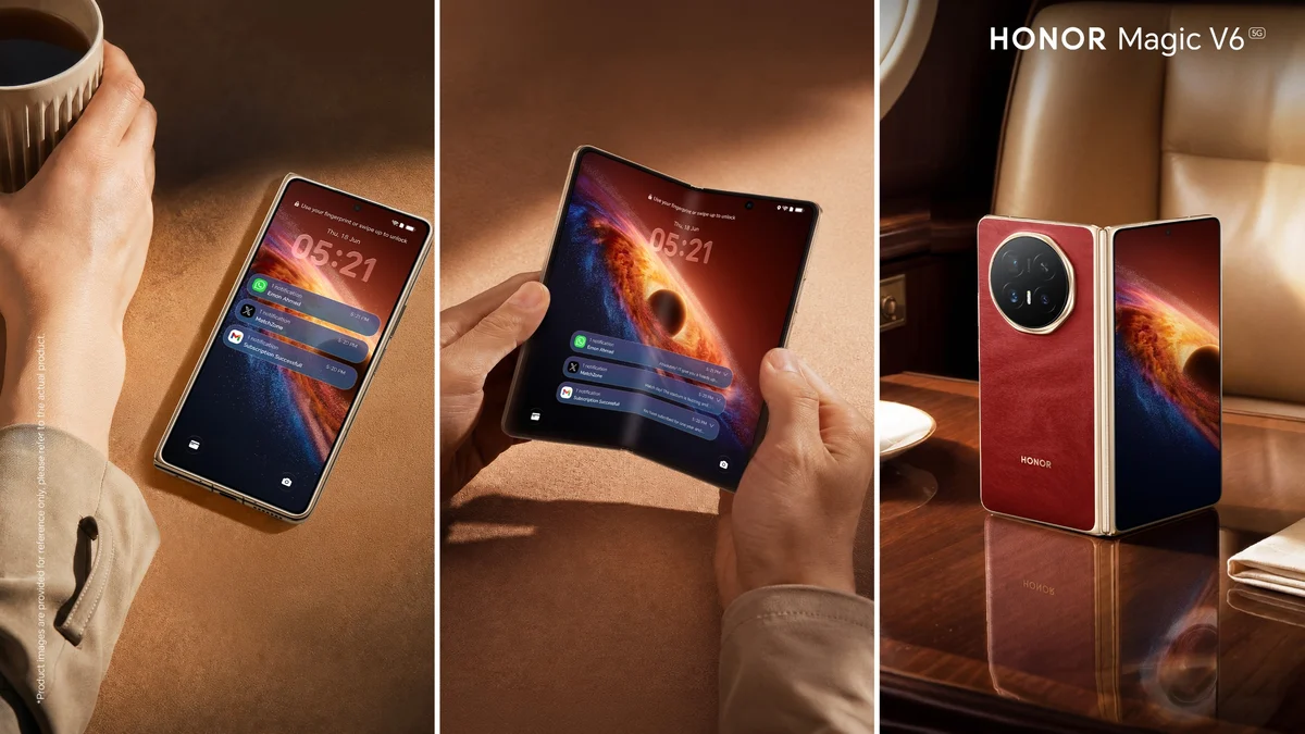 ميزات هاتف HONOR Magic V6 للمسافرين