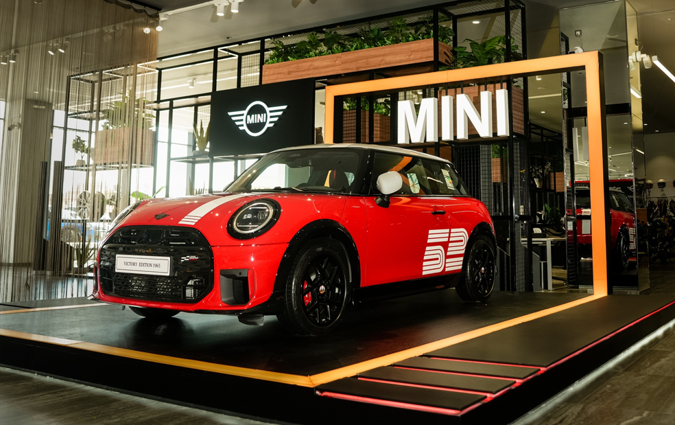 MINI 1965 Victory Edition launch event in Saudi Arabia.